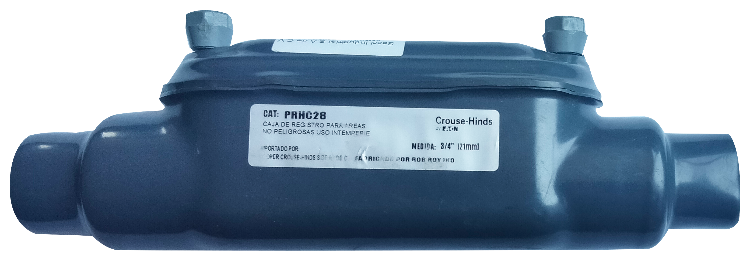 Condulet serie ovalada tipo "C" para areas generales con pvc. 