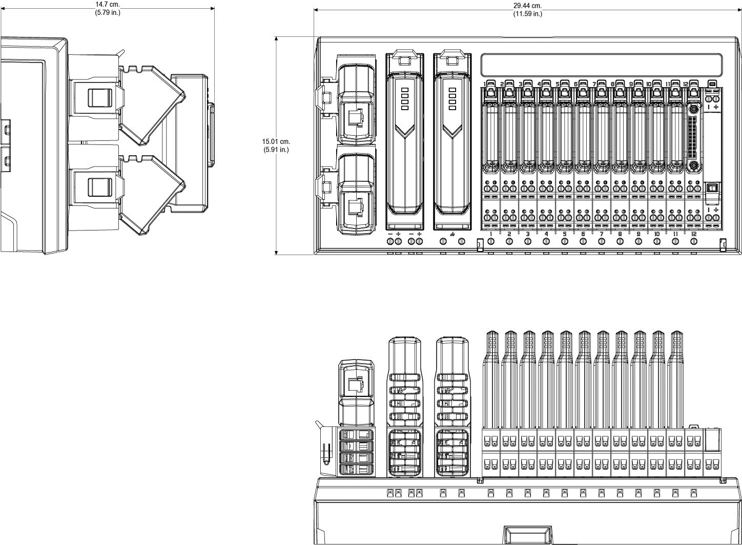 KLA4202X1-BC1 CHARM I/O Block Carrier, DeltaV.